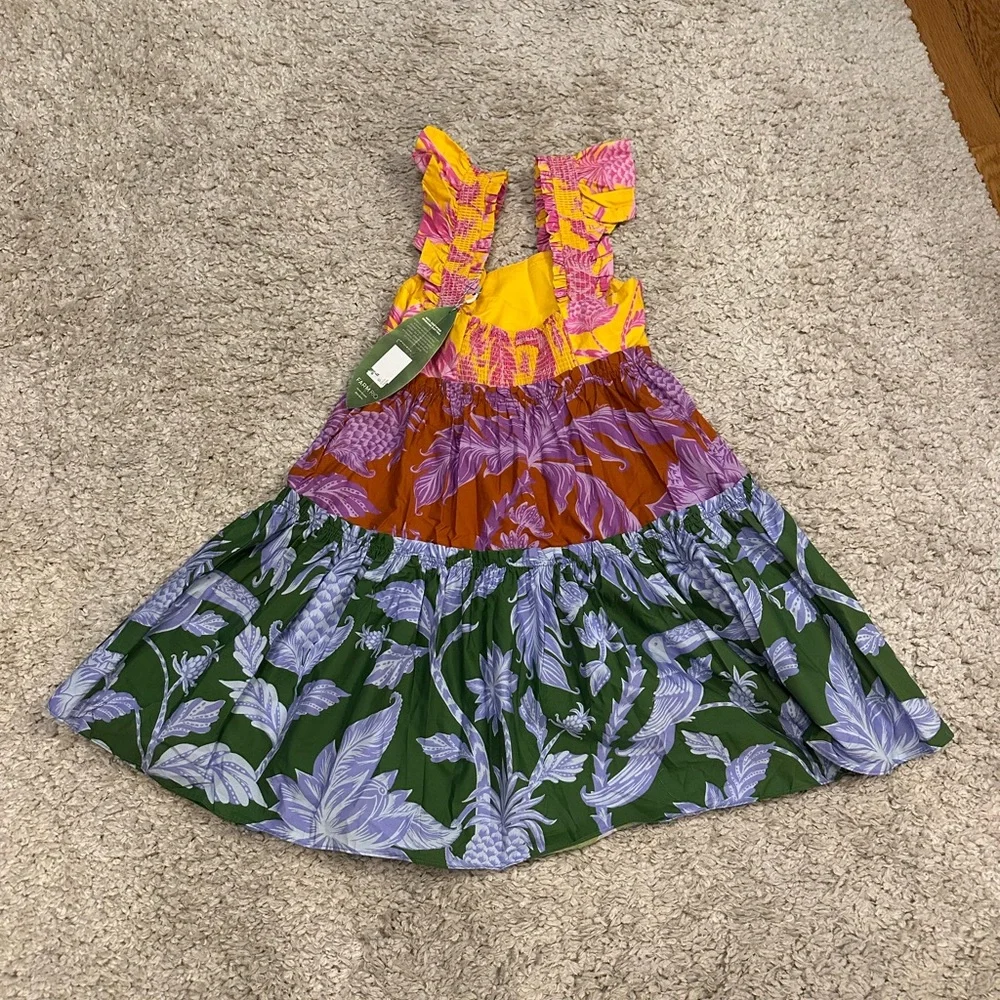 FARM Rio Multicolor Floral Mini Dress - Picture 1 of 4